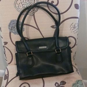 Liz Claiborne Black Leather Purse